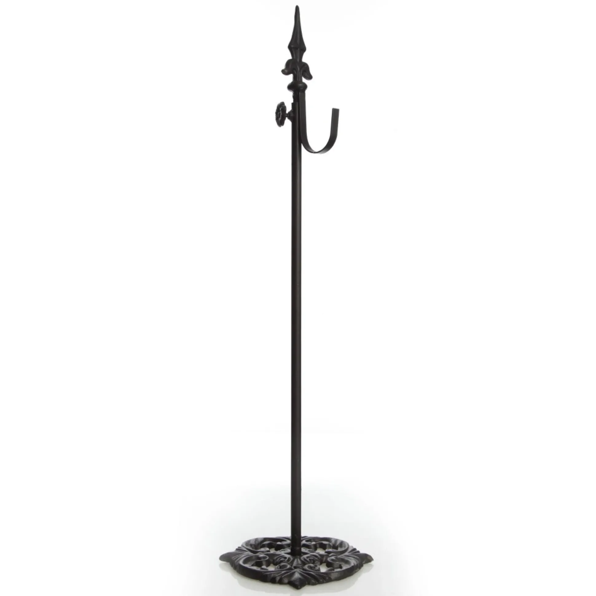 Adjustable Black Christmas Wreath Stand Wreath Hangers And Stands|
