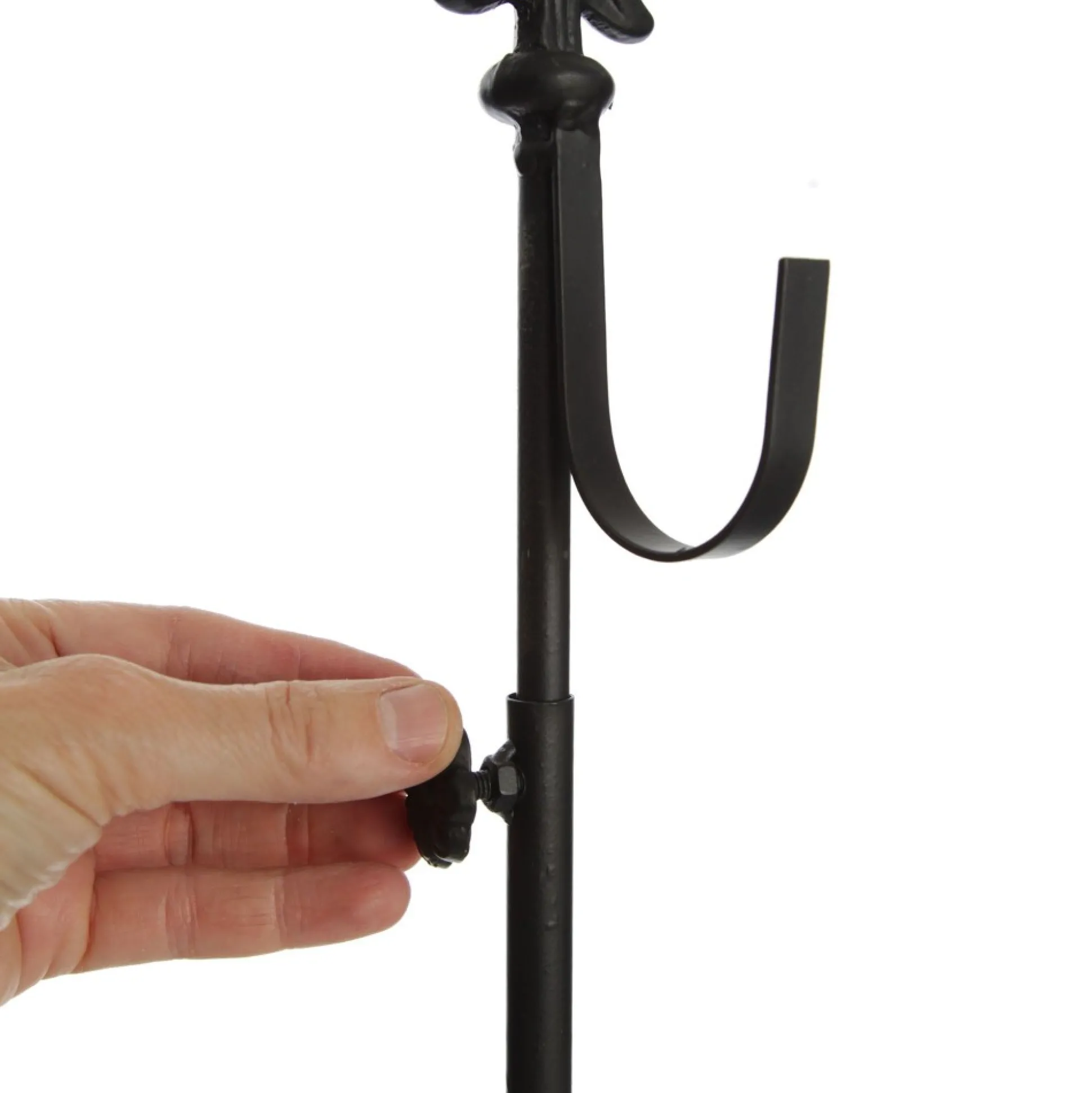 Adjustable Black Christmas Wreath Stand Wreath Hangers And Stands|