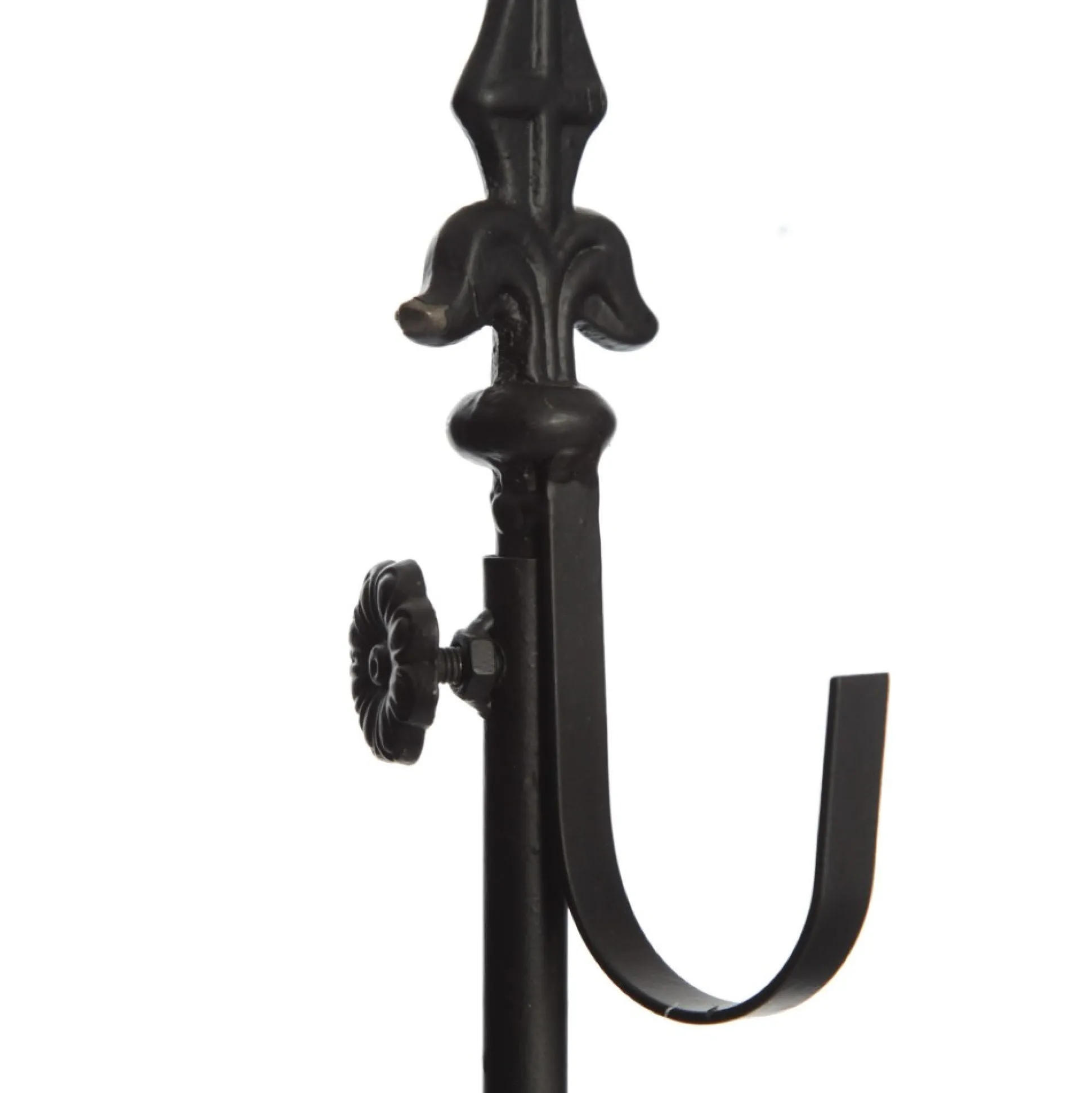 Adjustable Black Christmas Wreath Stand Wreath Hangers And Stands|