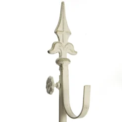 Adjustable White Christmas Wreath Stand Wreath Hangers And Stands|