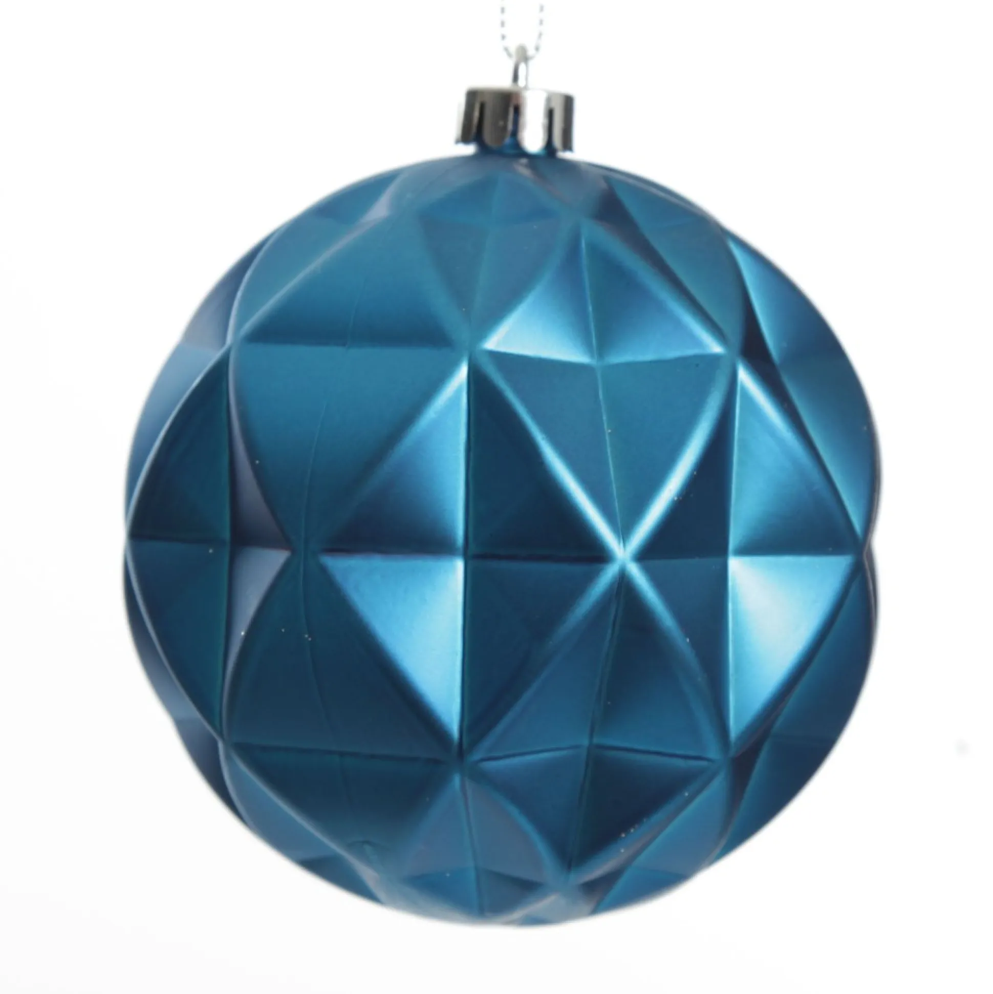 Assorted Decorative Red and Blue Shatterproof Christmas Baubles - Set of 4 Christmas Bauble Sets|