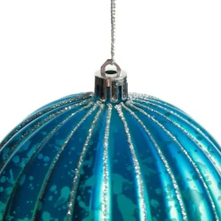 Assorted Ombre Pastel Ribbed Shatterproof Christmas Baubles - Set of 3 Christmas Bauble Sets|