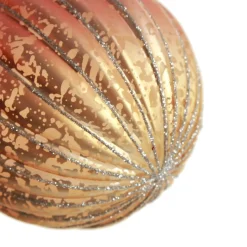 Assorted Ombre Pastel Ribbed Shatterproof Christmas Baubles - Set of 3 Christmas Bauble Sets|