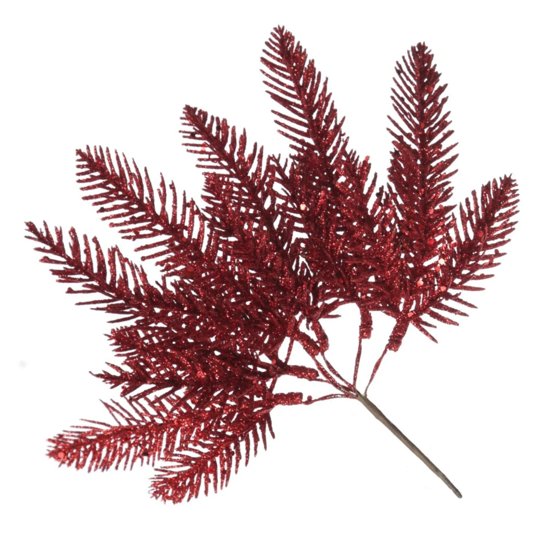 Assorted Red Glitter Christmas Pick Trio Christmas Pick|