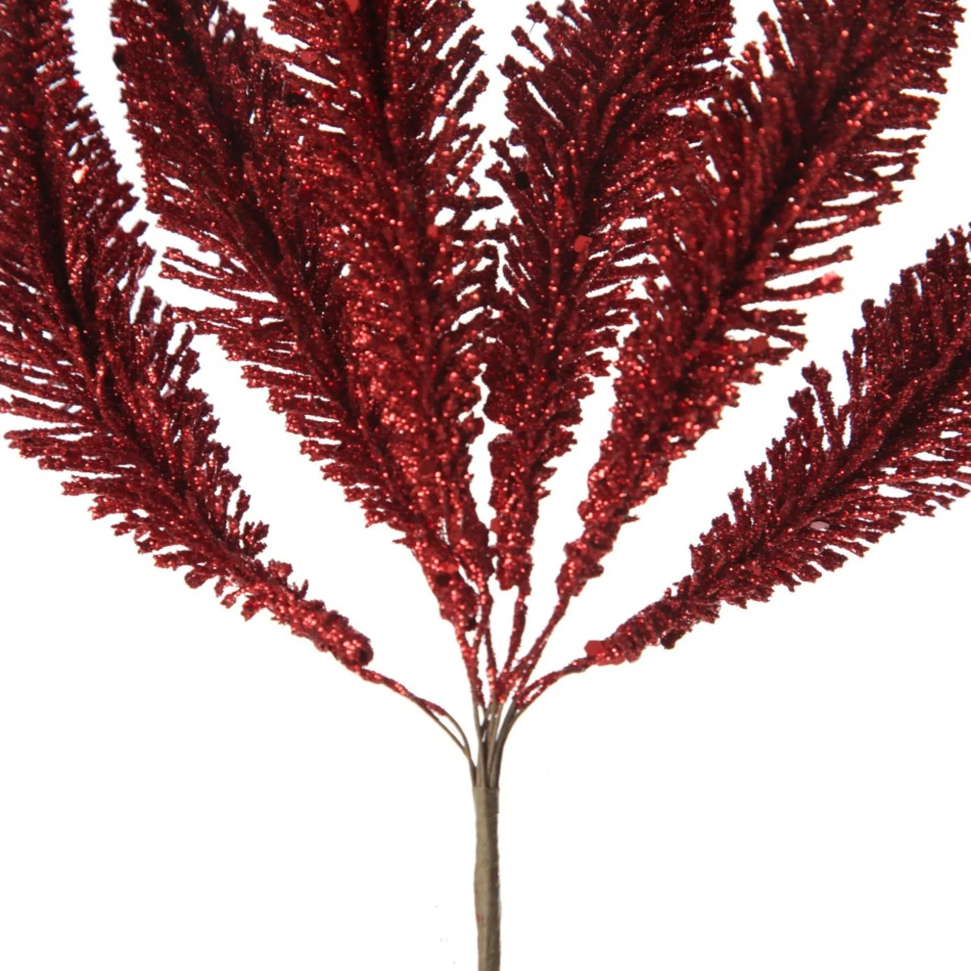 Assorted Red Glitter Christmas Pick Trio Christmas Pick|