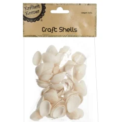 Bag of Small Clam Shells Christmas Craft Supplies|
