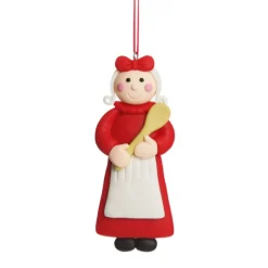 Baking Mrs Claus Decoration Christmas Tree Decorations|