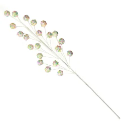 Ball Spray Pick with Multicolour Sprinkles Christmas Tree Picks|