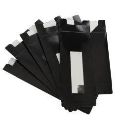 Black Window Gift Box Large - Pack of 5 Gift Wrap, Boxes, Bags & Tags|