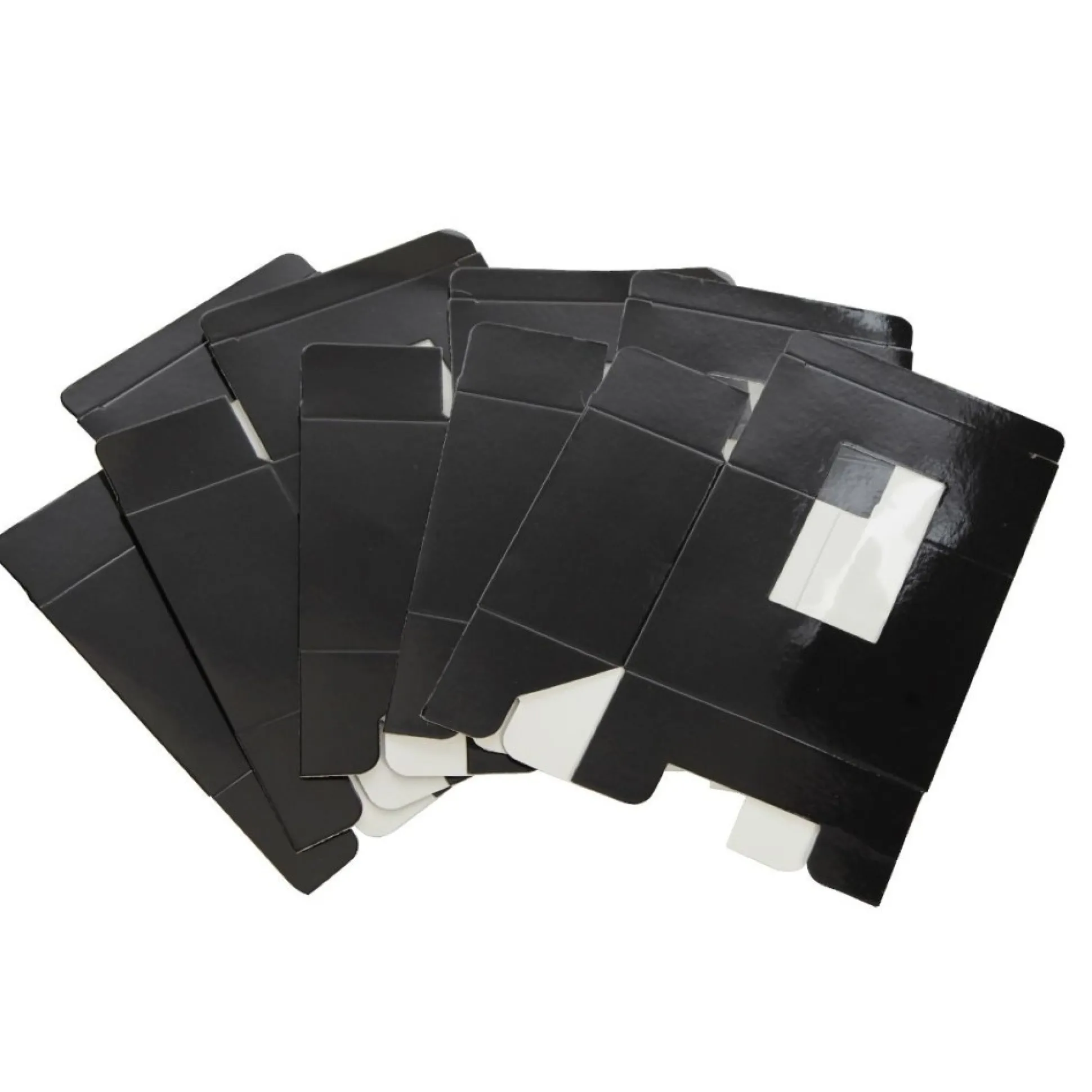 Black Window Gift Box Small - Pack of 5 Gift Wrap, Boxes, Bags & Tags|