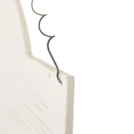Blank Arched Wooden Craft Plaque with Wire Hanger Christmas Craft Supplies|