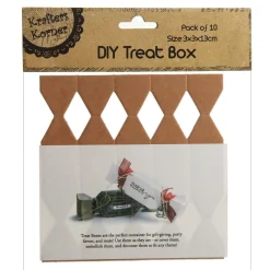 Blank Craft Christmas Bon Bons - Pack of 10 Christmas Craft Supplies|