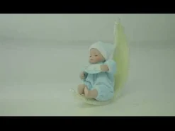 Blue Baby's 1st Christmas Moon Babys First Christmas|