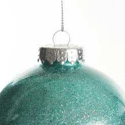 Blue Glitter Christmas Bauble Decorative Christmas Baubles|