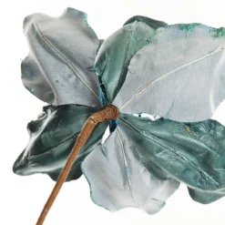 Blue Magnolia Flower on Stem Christmas Flowers|