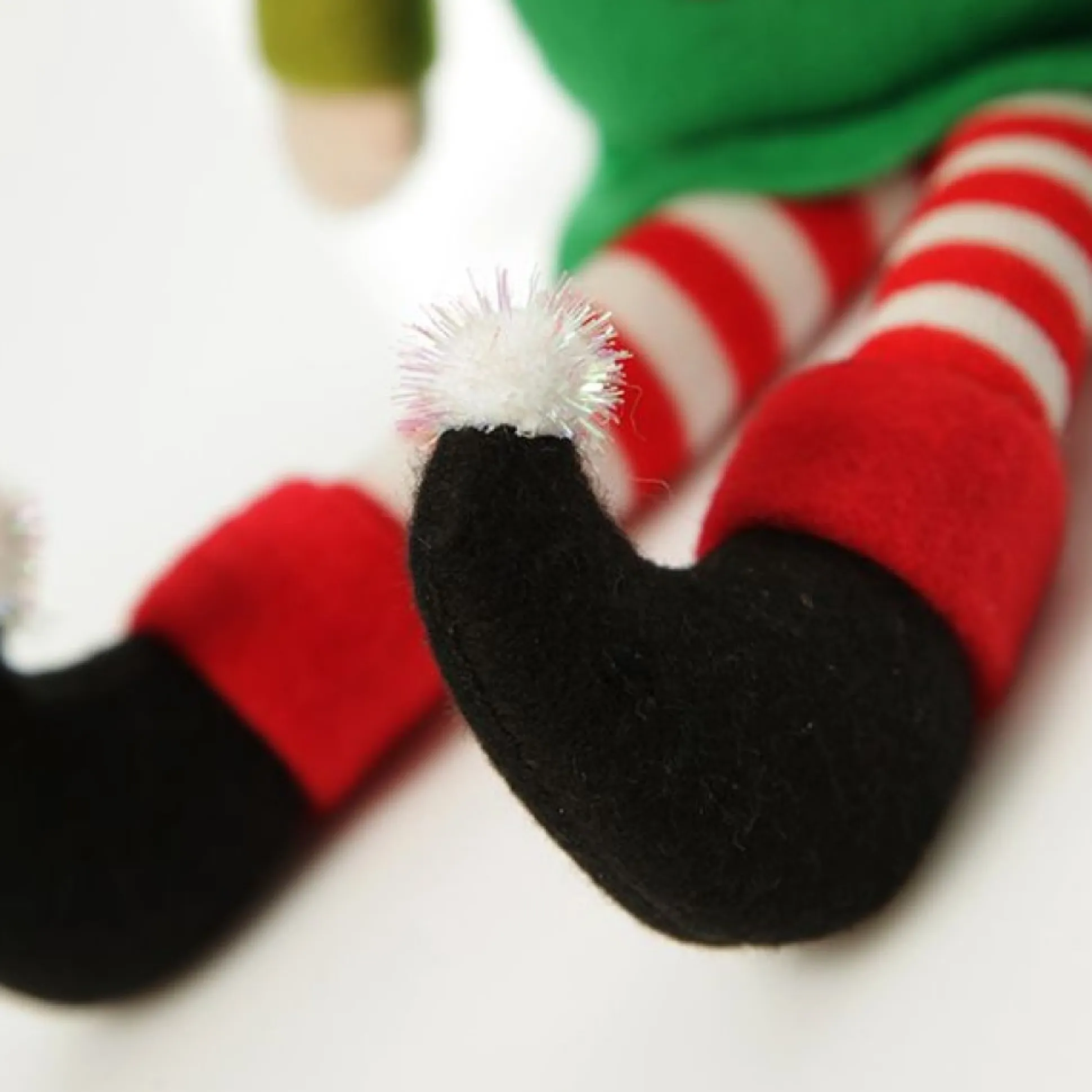 Boy Elf Shelf Sitter and Personalised Bauble Pack Bauble Value Packs|