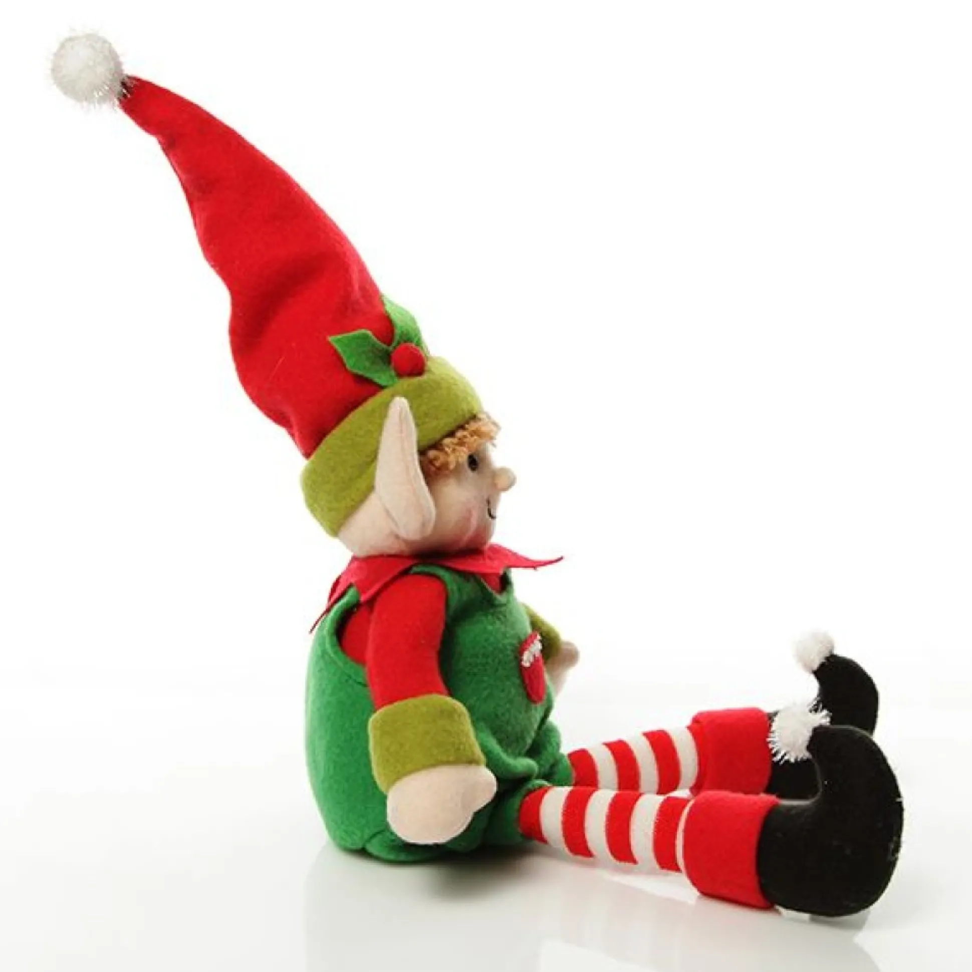Boy Elf Shelf Sitter and Personalised Bauble Pack Bauble Value Packs|