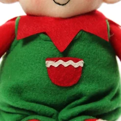 Boy Elf Shelf Sitter and Personalised Bauble Pack Bauble Value Packs|