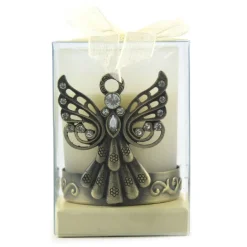 Brass Angel Tea Light Christmas Candles And Scents|