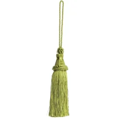 Bright Green Tassel Christmas Tree Decorations|