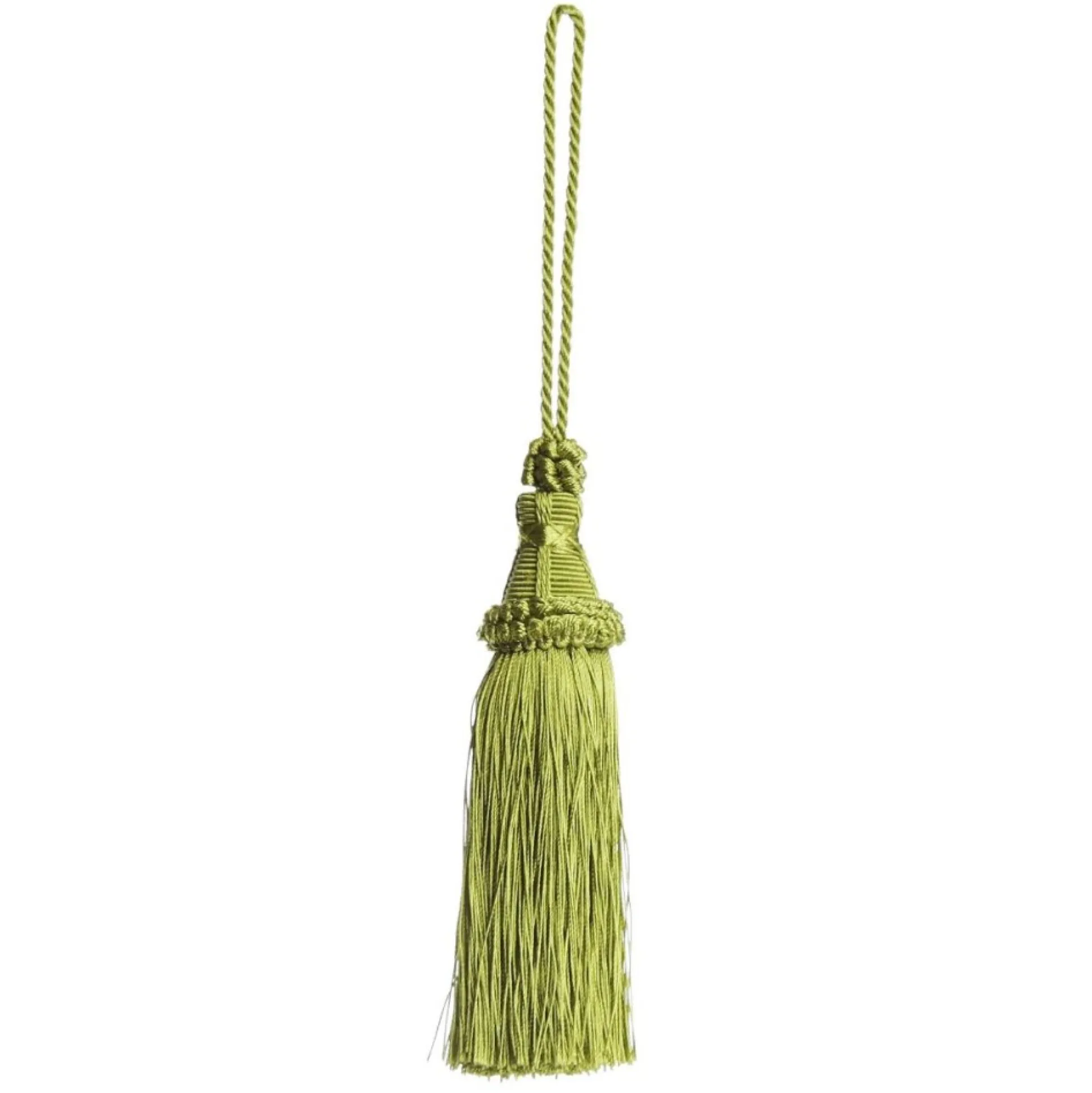 Bright Green Tassel Christmas Tree Decorations|