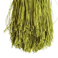 Bright Green Tassel Christmas Tree Decorations|