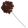 Brown Hydrangea Flower Stem Christmas Flowers|