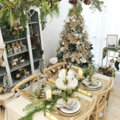 Brown Velvet Magnolia Flower Clip Christmas Flowers|