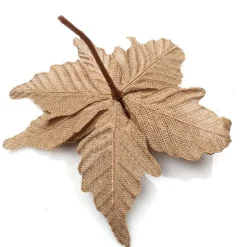 Burlap Flower Pick Natural Trim Beach Decorations|