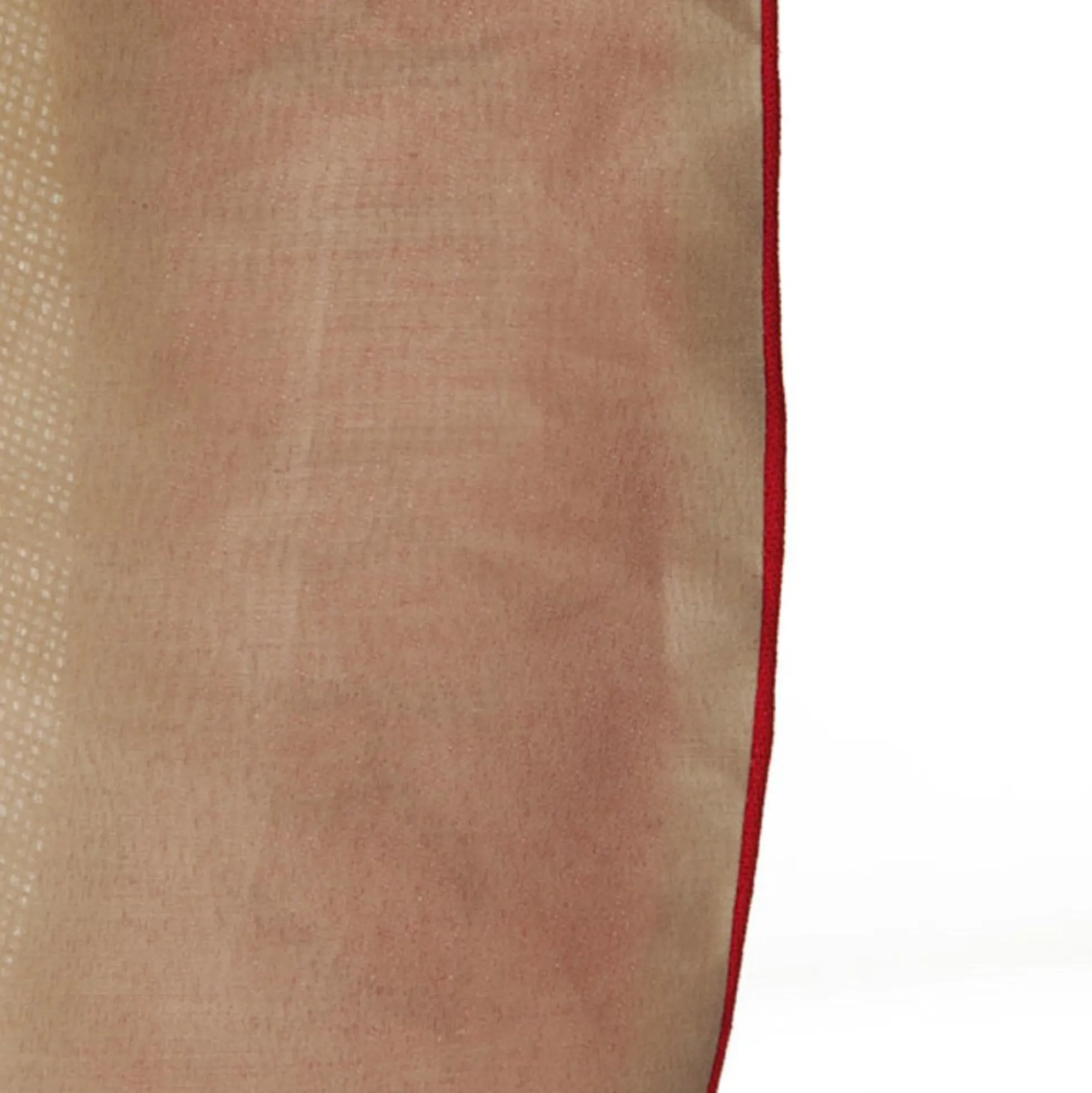 Burlap Merry Christmas Tree Skirt - Red Trim Christmas Tree Skirts|