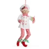 Candy Cane Chef Elf Ornament Christmas Elves And Fairies|
