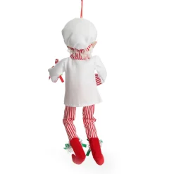 Candy Cane Chef Elf Ornament Christmas Elves And Fairies|
