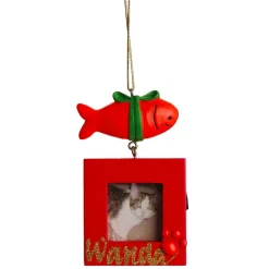 Cat Frame Ornament Personalised Decorations|