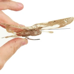 Champagne and Gold Butterfly Clip Butterflies And Birds|