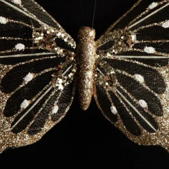 Champagne and Gold Butterfly Clip Butterflies And Birds|