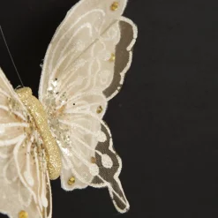 Champagne Butterfly Clip Butterflies And Birds|