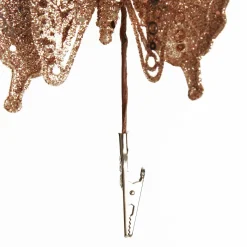 Champagne Glitter and Sequin Butterfly Clip Butterflies And Birds|