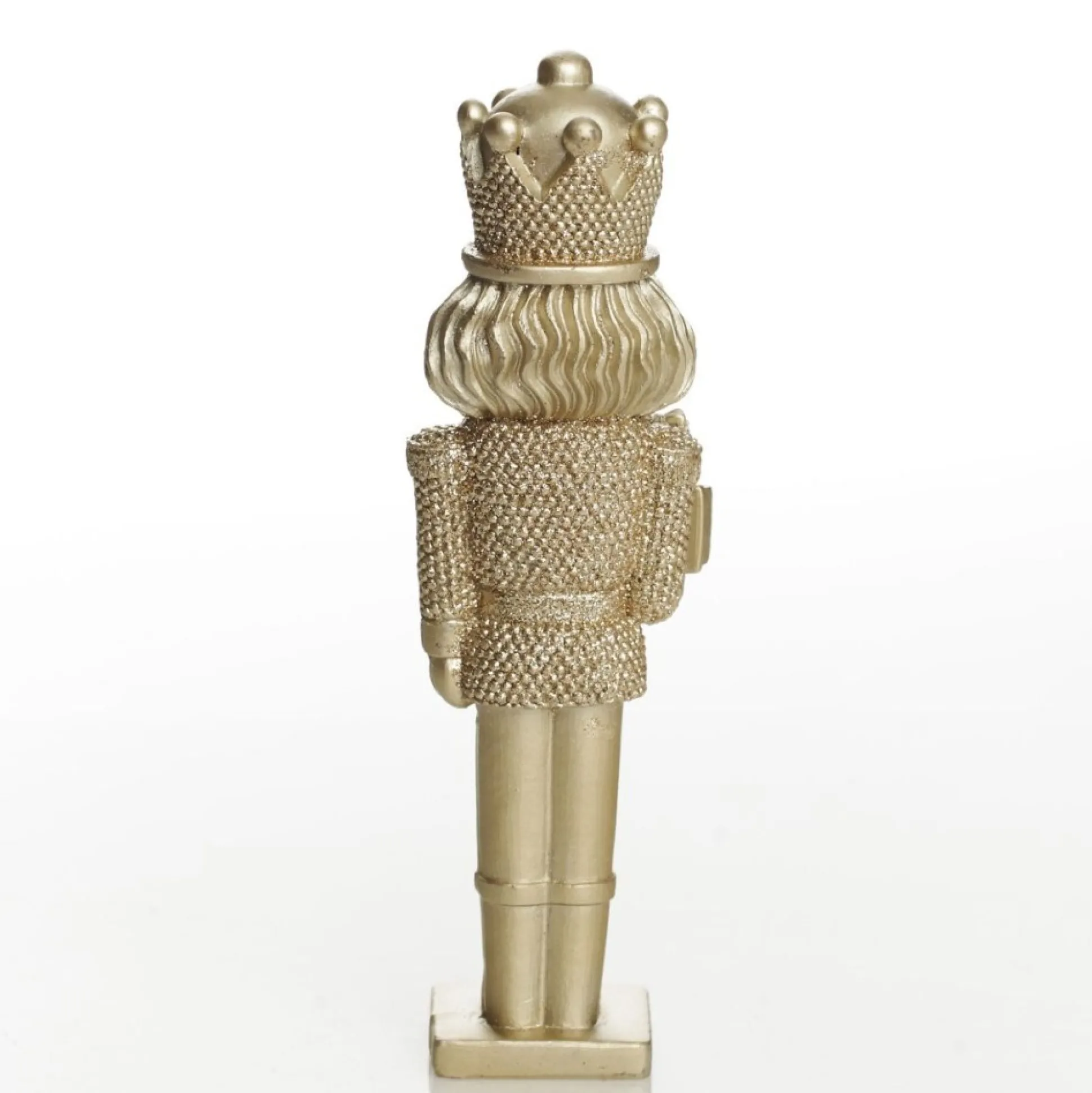 Champagne Polyresin Nutcracker with Presents Christmas Nutcrackers|