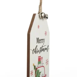 Christmas Car Wooden Gift Tag Tree Decoration Christmas Tree Decorations|