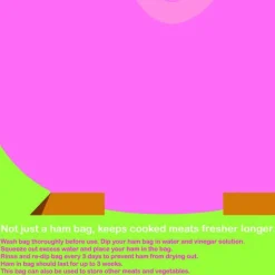 Christmas Ham Bag Kris Kringle Gifts|