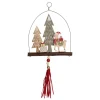 Christmas Llama Hanging Ornament with Tassel Christmas Tree Decorations|