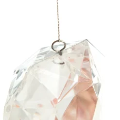 Clear Emerald Cut Gem Christmas Hanging Decoration Christmas Tree Decorations|