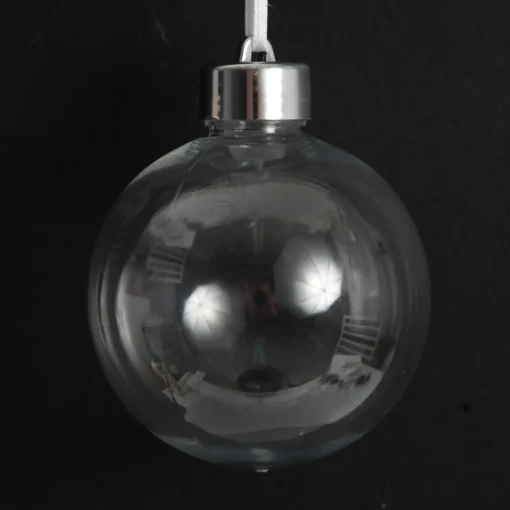 10cm Clear Acrylic Craft Bauble Craft Baubles|