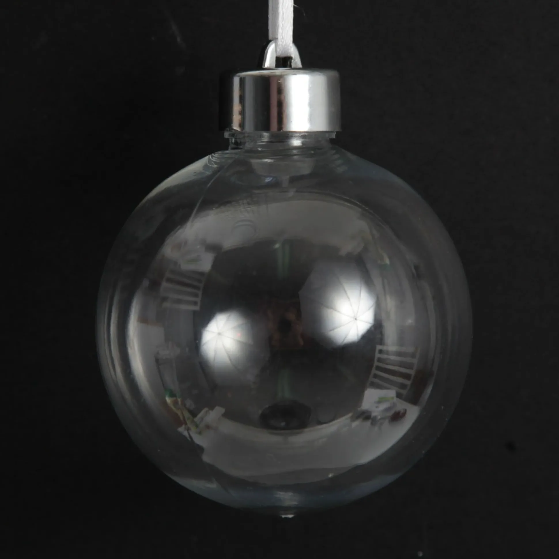 10cm Clear Acrylic Craft Bauble Craft Baubles|