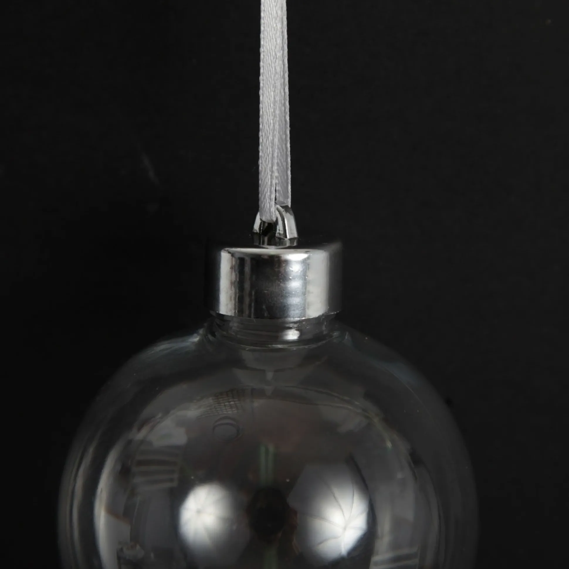 10cm Clear Acrylic Craft Bauble Craft Baubles|