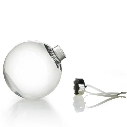 10cm Clear Acrylic Craft Bauble Craft Baubles|
