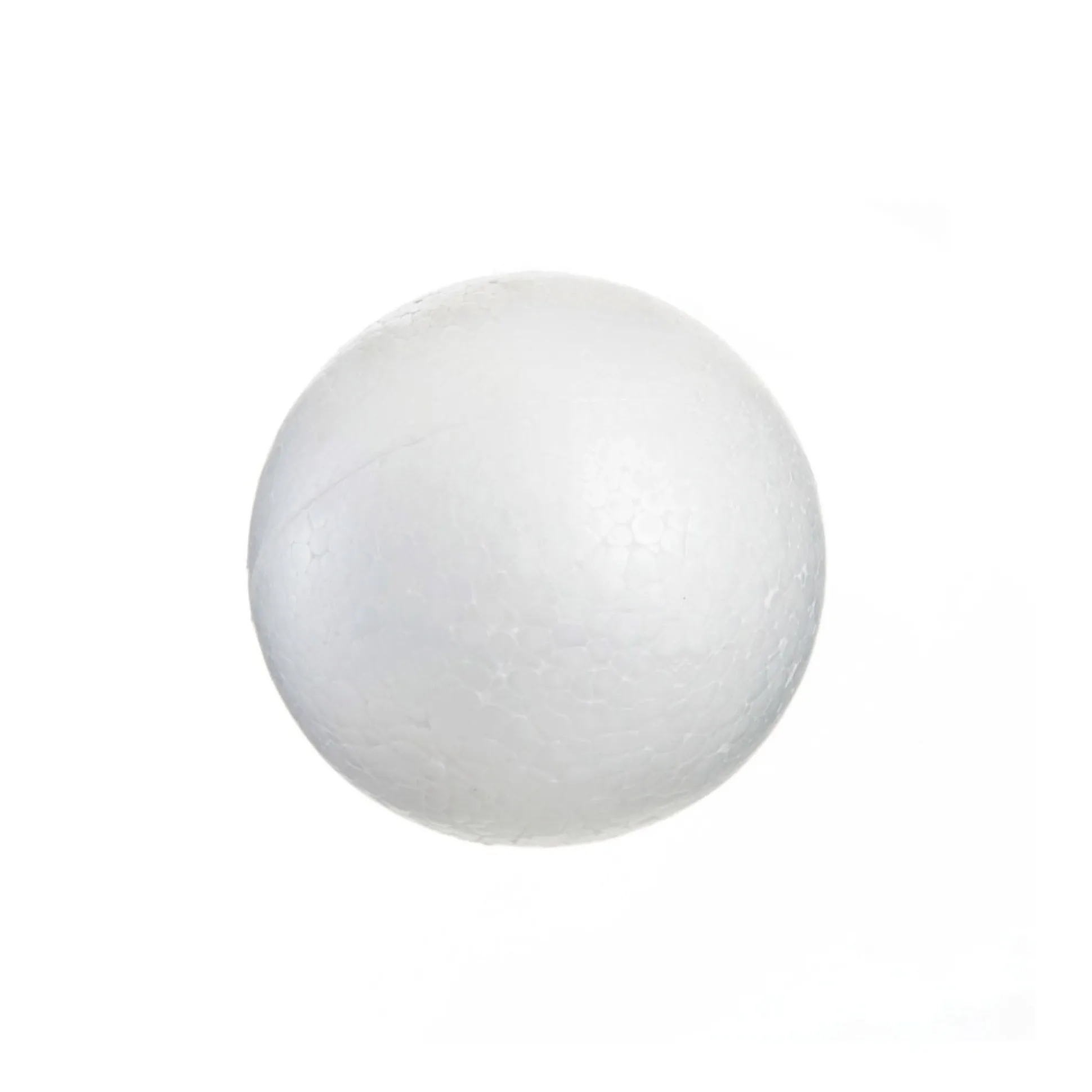 7cm Polystyrene Foam DIY Craft Ball - Pack of 6 Christmas Craft Supplies|