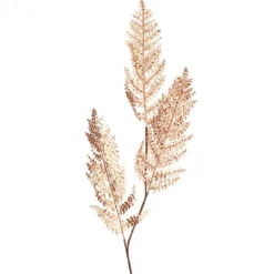 Copper Glitter Fern Spray Christmas Sprays|