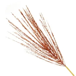 Copper Spiky Tinsel Spray Christmas Tree Picks|