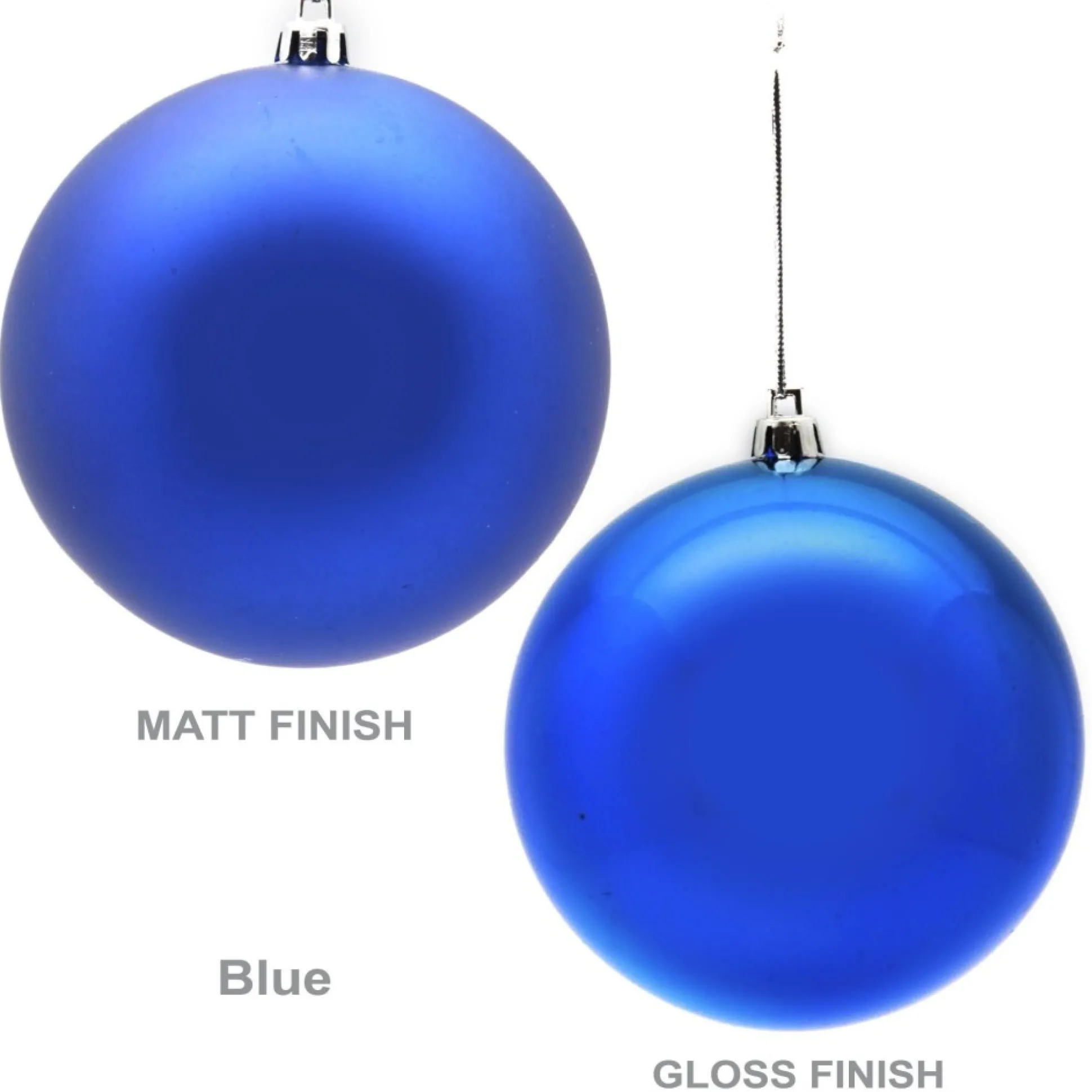 Customised Large Shatterproof Logo Decal Bauble - 10cm Corporate Logo Baubles|
